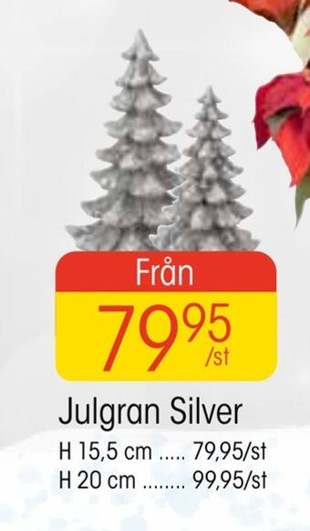 EKO Julgran silver erbjuda