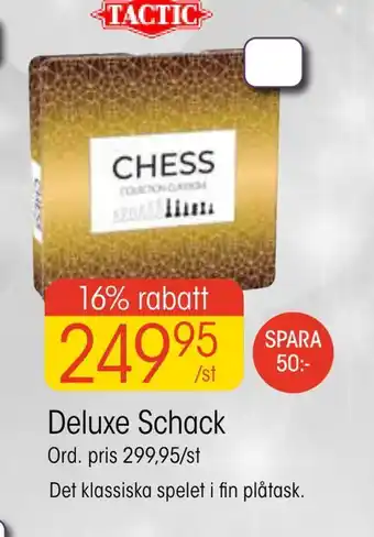 EKO Deluxe schack erbjuda