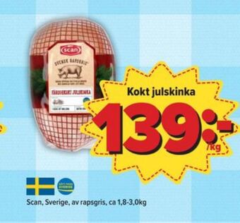 Östenssons Scan julskinka erbjuda