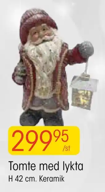 EKO Tomte med lykta erbjuda