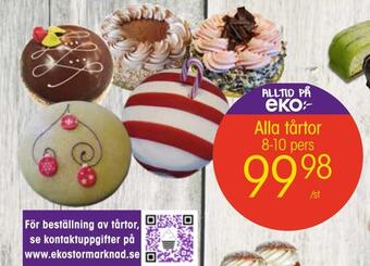 EKO Alla tårtor erbjuda