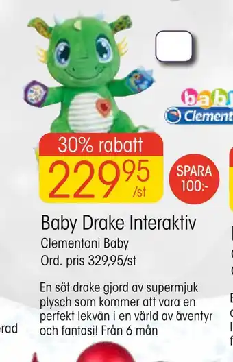 EKO Baby drake interaktiv erbjuda