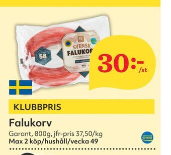 Hemköp Falukorv erbjuda