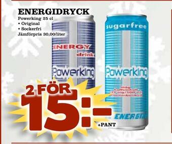Rinkeby Matcenter Energidryck erbjuda