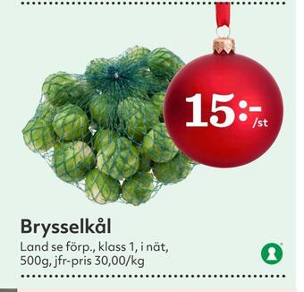 Hemköp Brysselkål erbjuda
