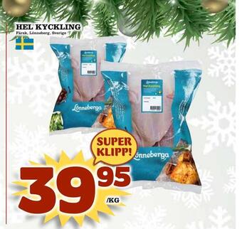 Nya Pulsen Hel kyckling erbjuda