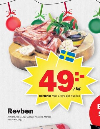 Pekås Revben erbjuda