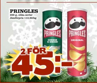 Nya Pulsen Pringles erbjuda