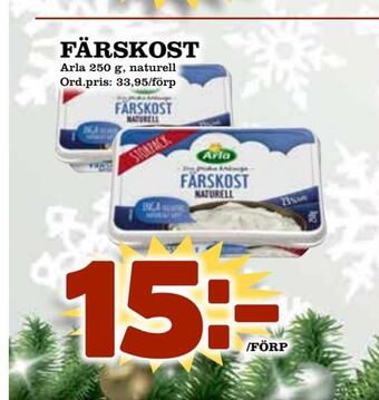 Supergrossen Färskost erbjuda