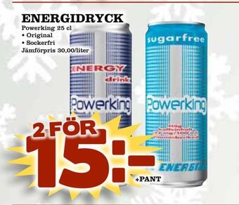 Supergrossen Energidryck erbjuda