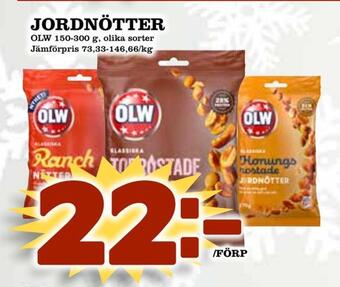 Supergrossen Jordnötter erbjuda