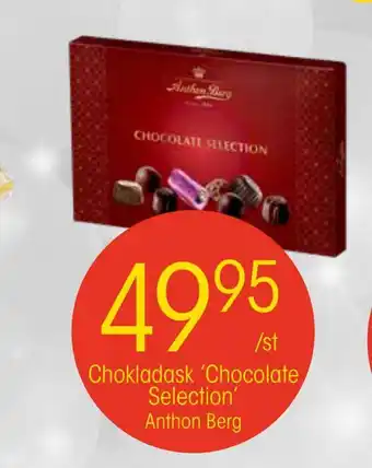 Chokladask 'chocolate selection'