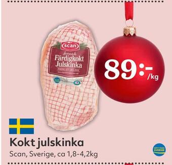 Hemköp Kokt julskinka erbjuda