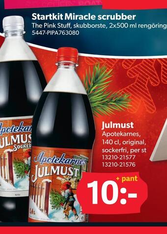 DollarStore Julmust erbjuda