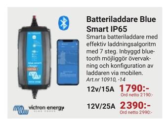 Erlandsons Brygga Batteriladdare blue smart ip65 erbjuda