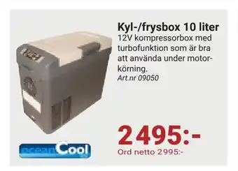 Erlandsons Brygga Kyl-/frysbox 10 liter erbjuda