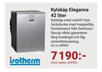 Erlandsons Brygga Kylskåp elegance 42 liter erbjuda