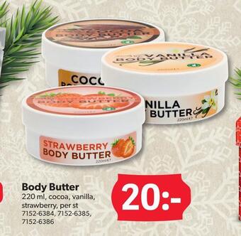 DollarStore Body butter erbjuda