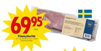Matöppet Fläskytterfilé erbjuda