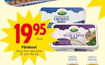 Matöppet Färskost erbjuda