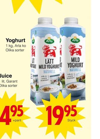 Matöppet Yoghurt erbjuda