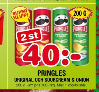 Nya Pulsen Pringles erbjuda