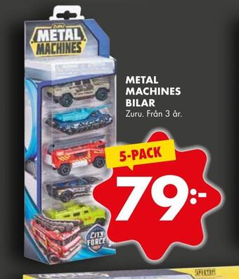 ÖoB Metal machines bilar erbjuda