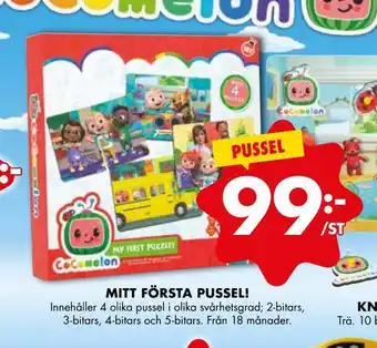 ÖoB Mitt första pussel! erbjuda