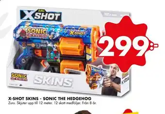 X-shot skins - sonic the hedgehog