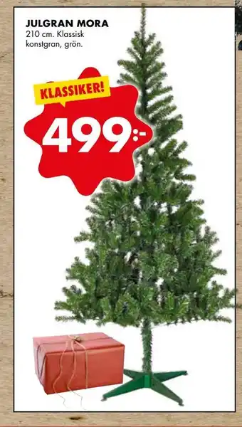 ÖoB Julgran mora erbjuda