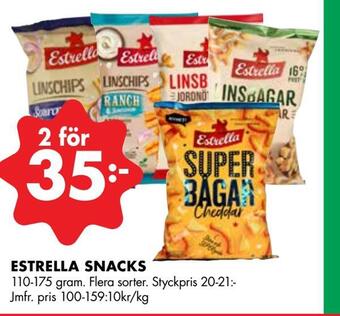 ÖoB Estrella snacks erbjuda