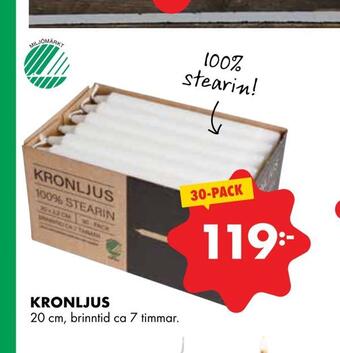 ÖoB Kronljus erbjuda