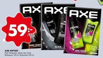 ÖoB Axe giftset erbjuda