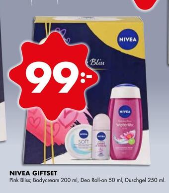 ÖoB Nivea giftset erbjuda