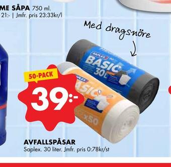 ÖoB Avfallspåsar erbjuda
