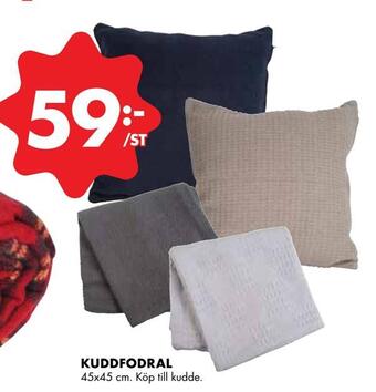 ÖoB Kuddfodral erbjuda