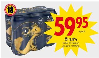 Matöppet Öl 3,5% erbjuda
