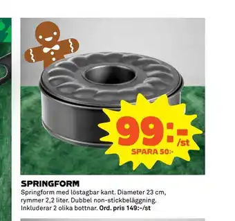 Coop Extra Springform erbjuda
