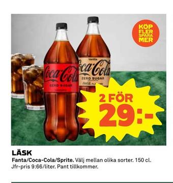 Coop Extra Läsk erbjuda