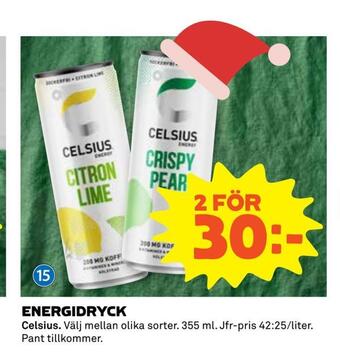 Coop Extra Energidryck erbjuda