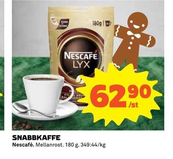 Coop Extra Snabbkaffe erbjuda