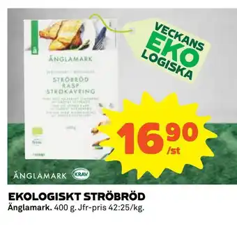 Ekologiskt ströbröd