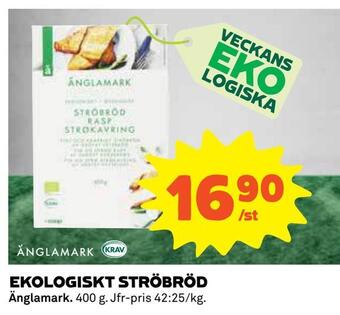 Ekologiskt ströbröd