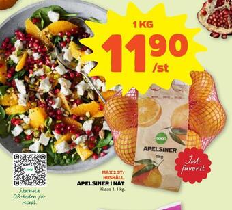 Stora Coop Apelsiner i nät erbjuda