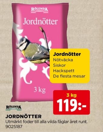 Jem&Fix Rölunda jordnötter erbjuda