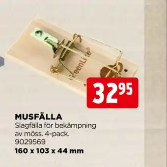 Jem&Fix Rölunda musfälla erbjuda