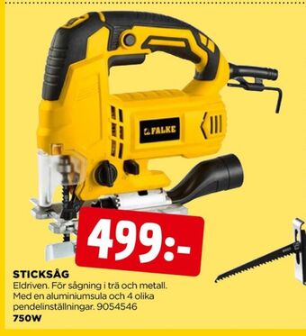 Jem&Fix Falke sticksåg erbjuda