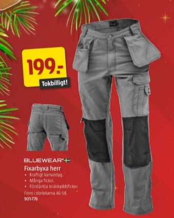 Jula Bluewear arbetsbyxor erbjuda