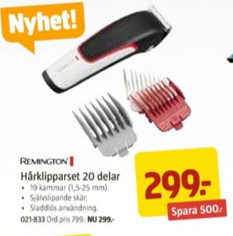 Jula Remington hårklippare erbjuda
