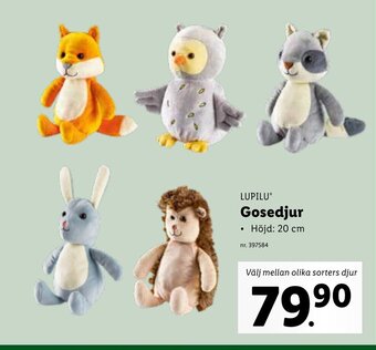 Lidl Lupilu Gosedjur erbjuda